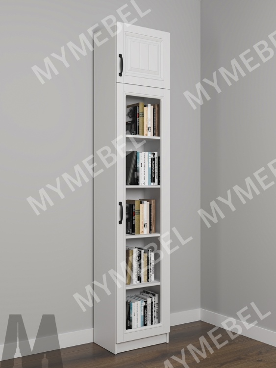 Книжный пенал с антресолью Хаски 1-8